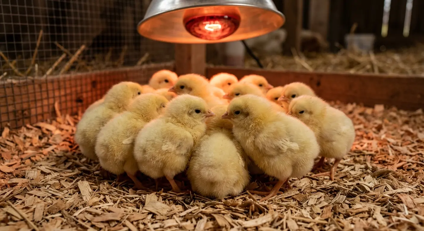 Small deep litter poultry house for beginner farmers